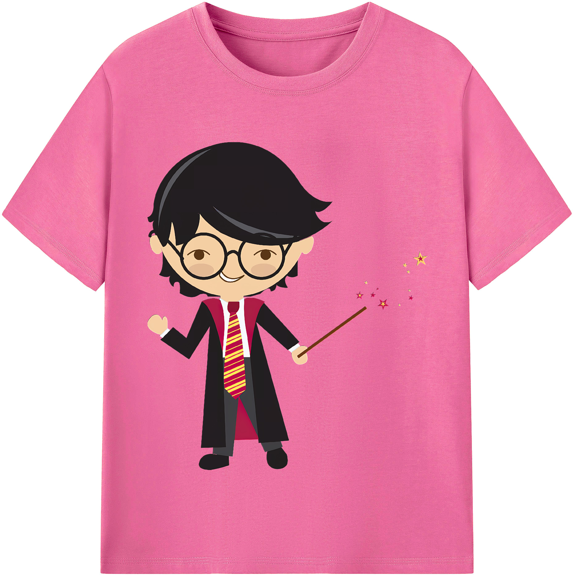 （画像用） Harry Potter ハリー・ポッターシリーズ レディースカジュアルプリントTシャツ（綿100％）